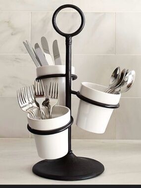 Pottery Barn Rhodes Flatware Caddy